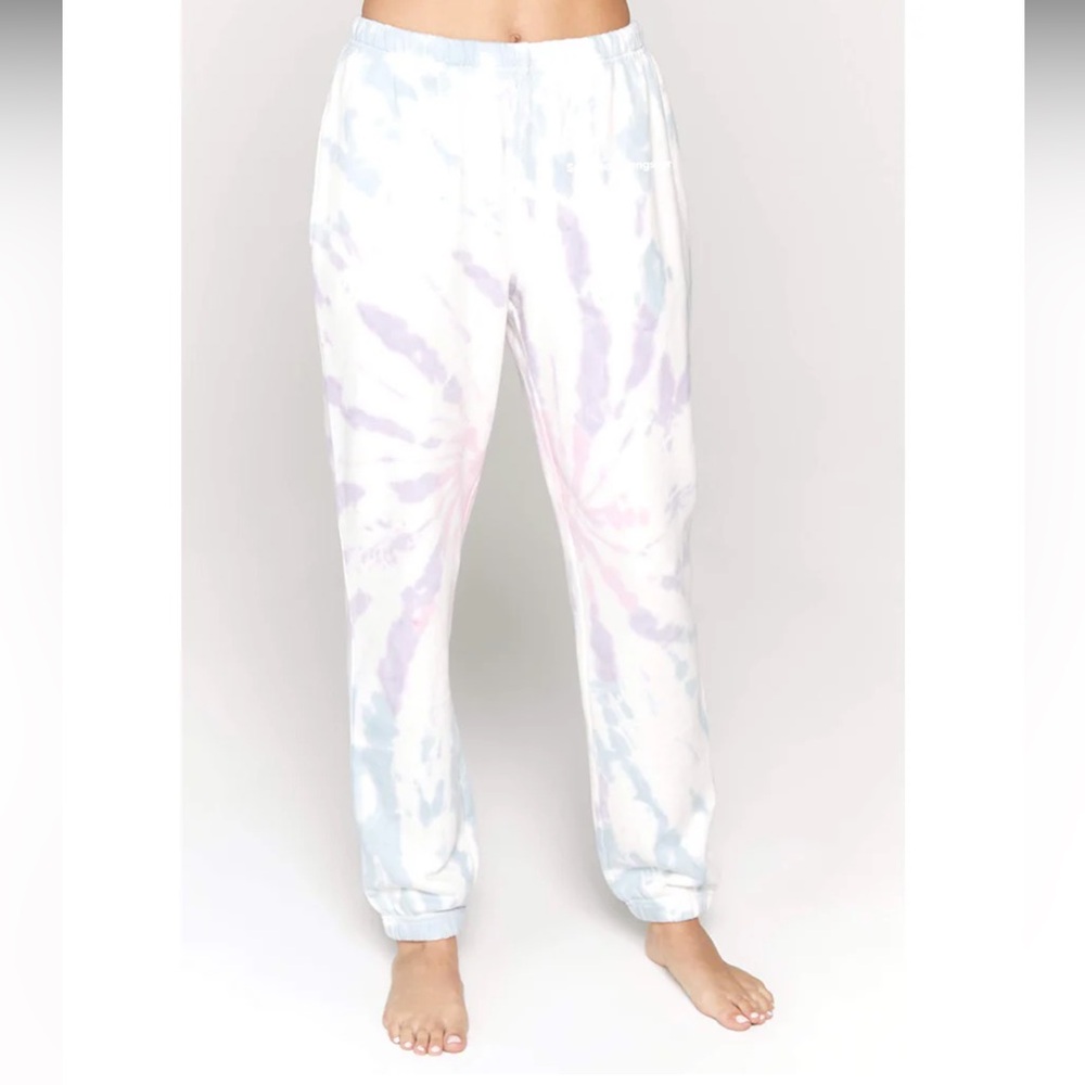 Spiritual Gangster XL Laguna Pastel Swirl Tie-Dye Sweatpants